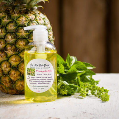 Pineapple Basil Liquid Hand Soap | The Little Herb House