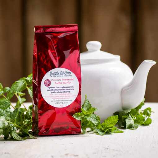 Chocolate Peppermint Rooibos Red Tea | The Little Herb House